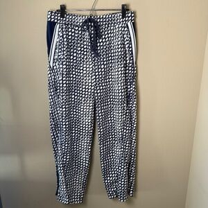 Daily Practice Anthropologie Geometric Breezy Track Pants Womens Medium Lounge